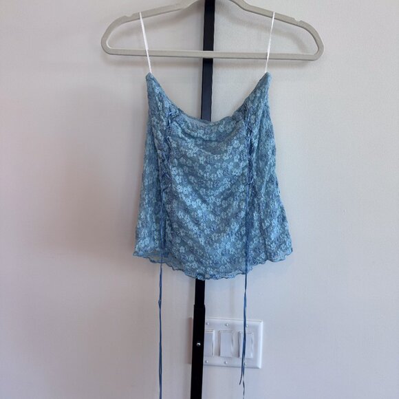 Princess Polly Juana Set Blue Size 8 - Picture 3 of 6